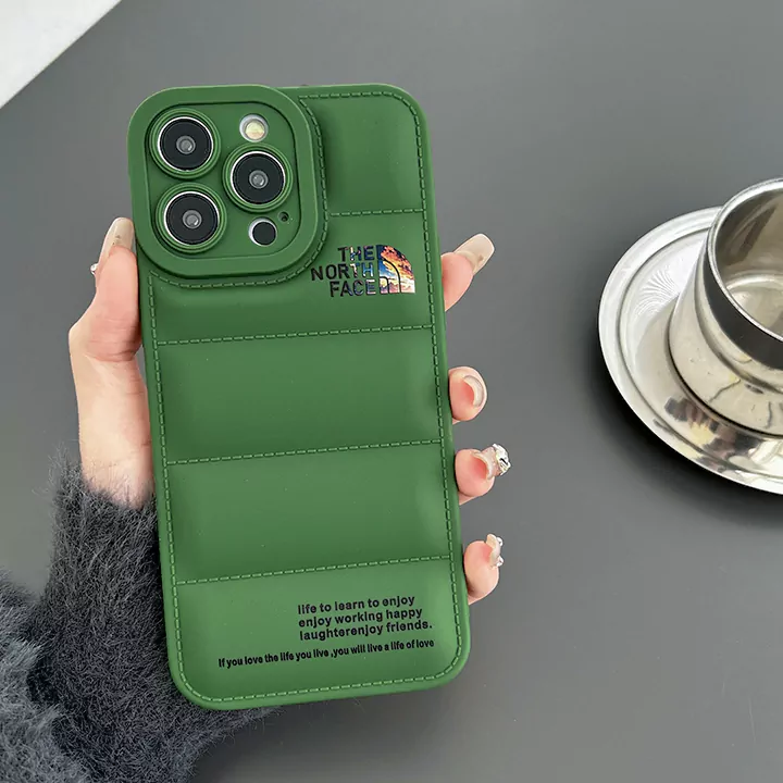 the north face風 iphone17プロ ケース 
