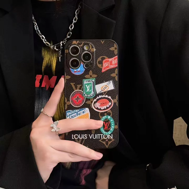 vuitton風 スマホケース アイフォン 15 pro max 
