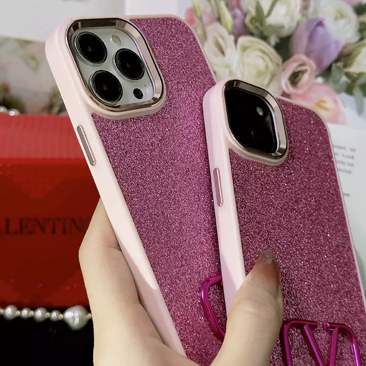 ヴァレンティノ風 アイフォーン15 スマホケース 