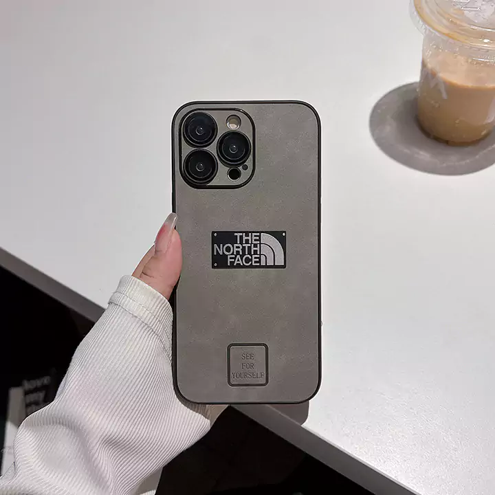 ザ・ノース・フェイス風 アイフォン 15 pro max ケース 