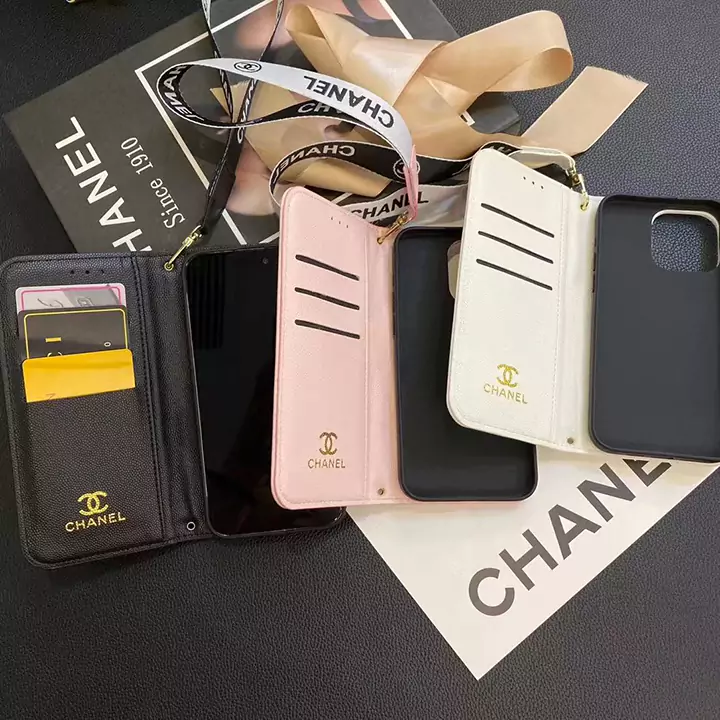 iphone 14プラス シャネル風 スマホケース 