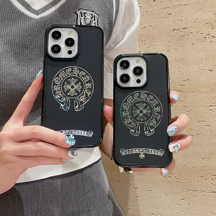 アイフォン11 スマホケース クロームハーツ風 