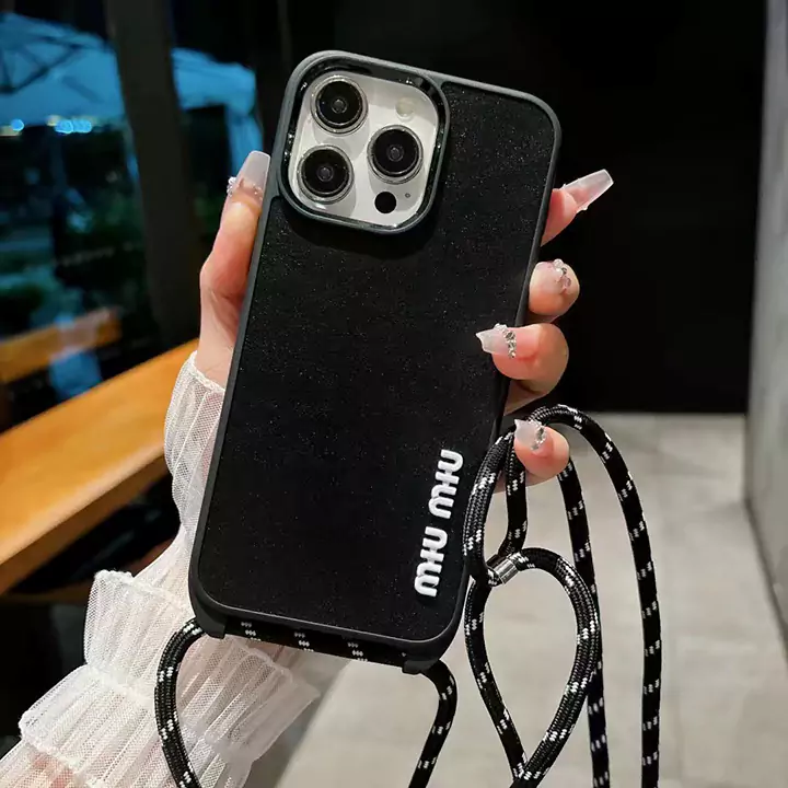 ハイブランド miumiu ミュウミュウ アイフォン17プラス スマホケース 