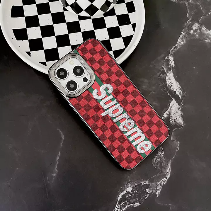 supreme風 携帯ケース iphone17 