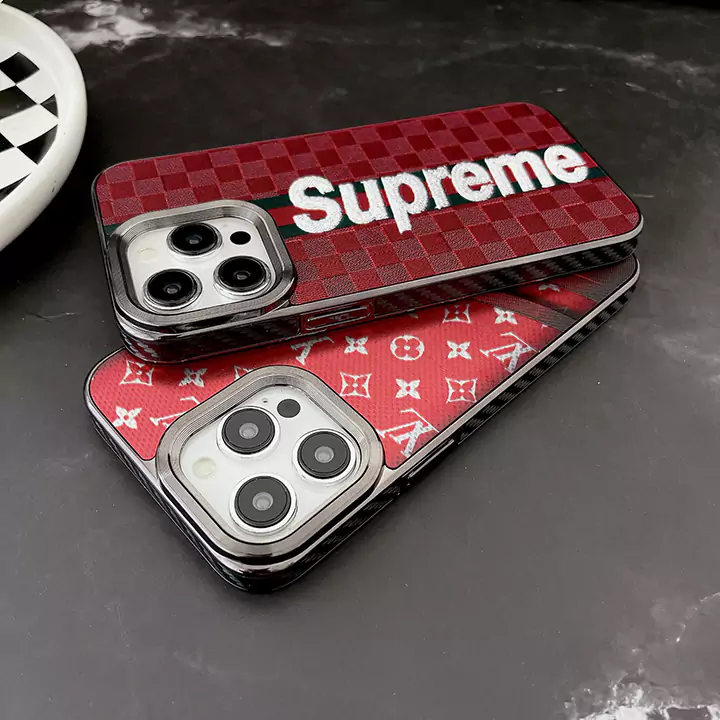 supreme風 iphone17プロ max カバー 