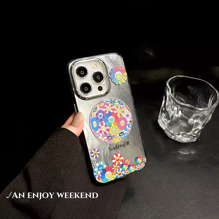 murakami sunflower カバー アイフォン17pro 