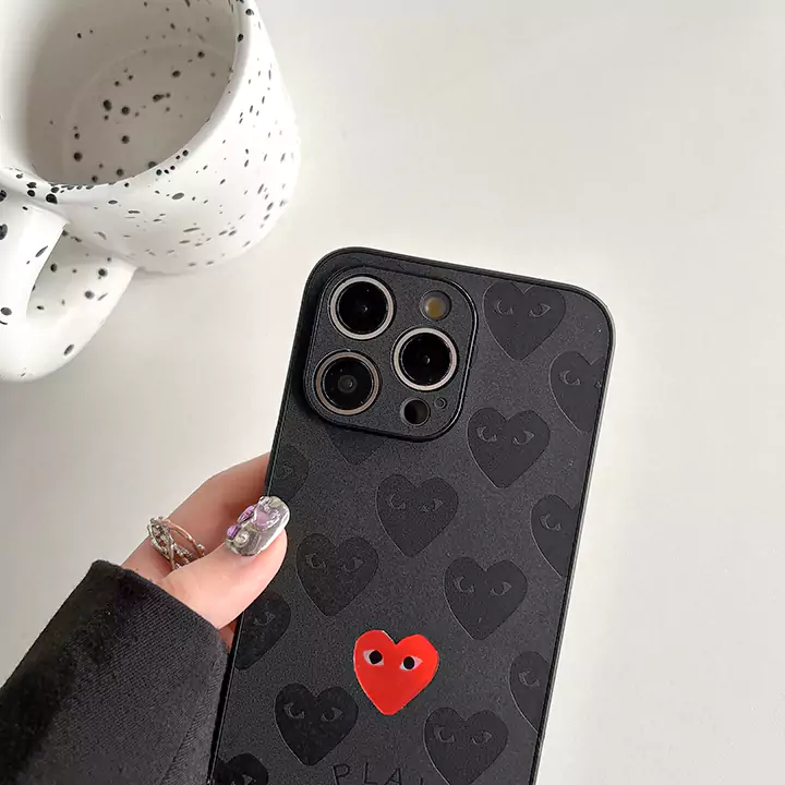 comme des garçons アイホン17プロmax カバー 