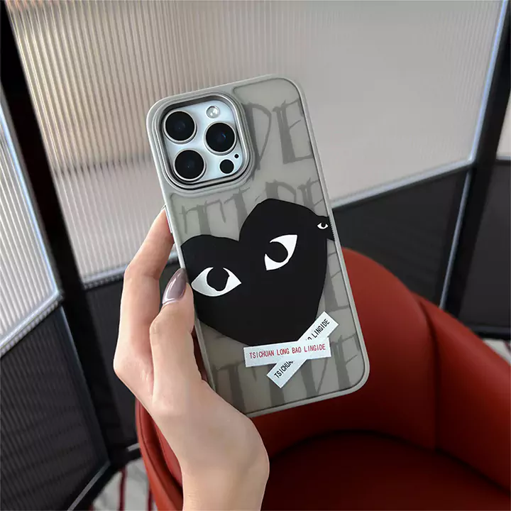 ハイブランド 携帯ケース galaxy S23 コムデギャルソン 