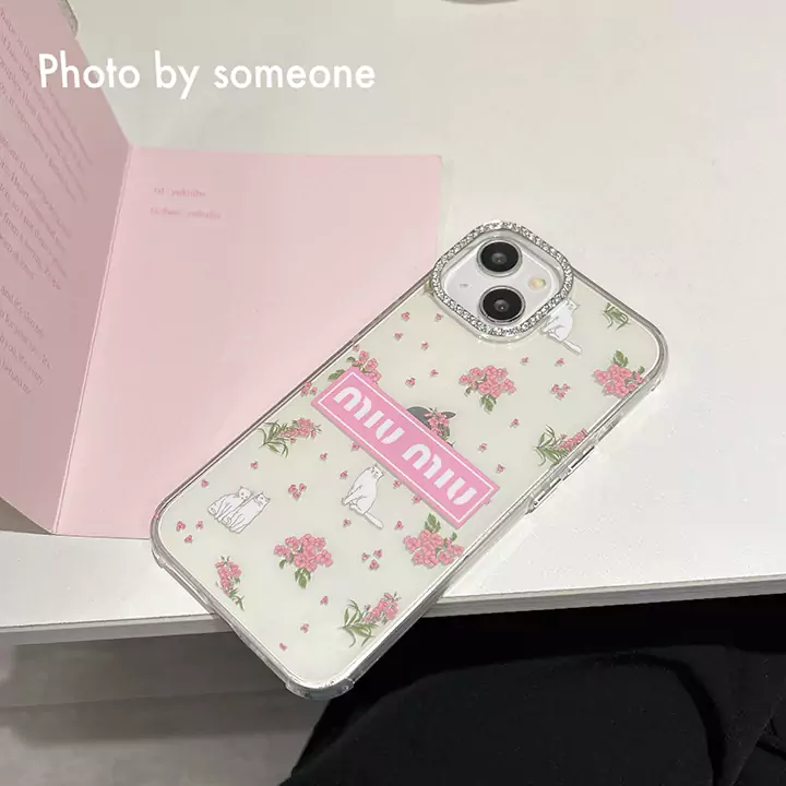miumiu風 カバー アイフォーン17プラス 