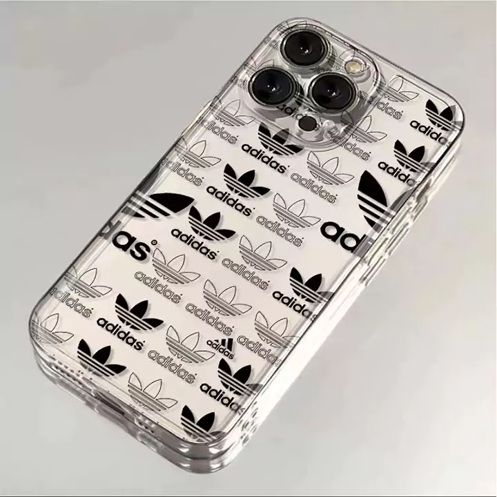 adidas風 アイフォーン17plus カバー 