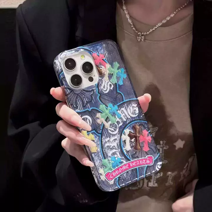 クロームハーツ風 アイフォン17pro カバー 