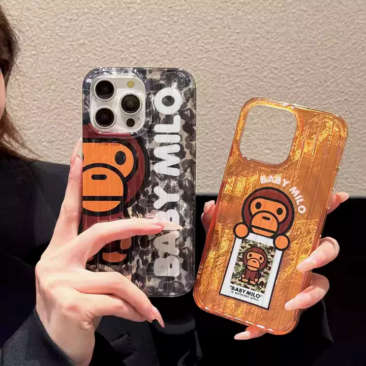 iphone17plus 携帯ケース ア・ベイシング・エイプ風 