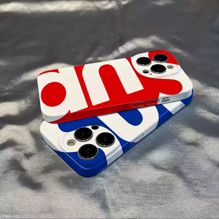 アイフォーン 14plus supreme風 カバー 