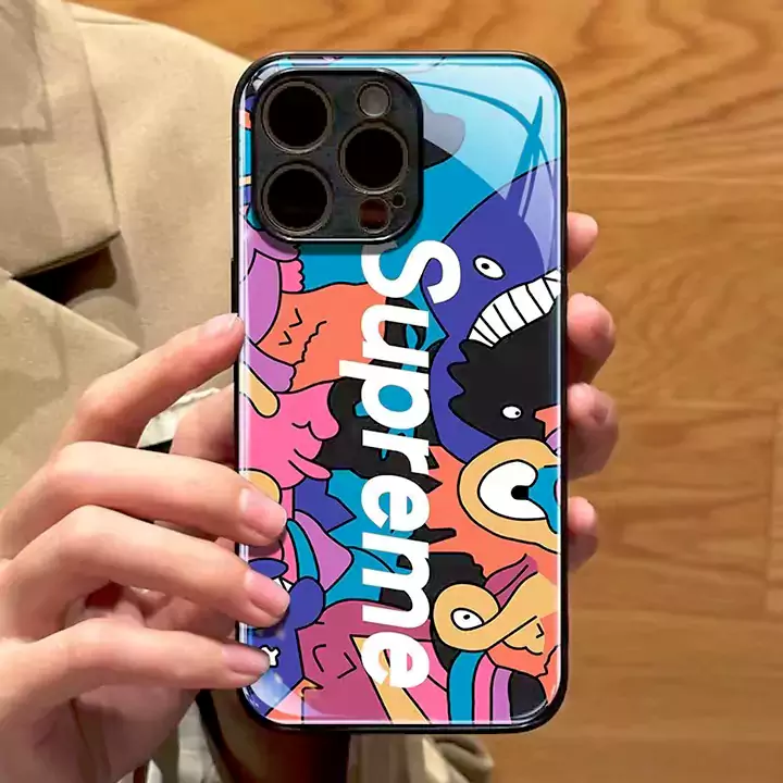 アイフォーン17pro 携帯ケース シュプリーム風 