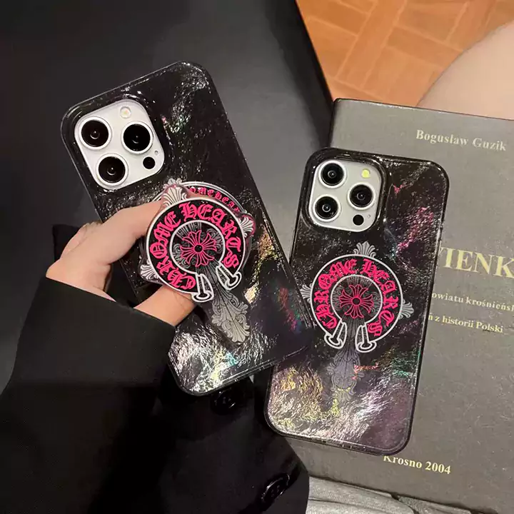 ハイブランド ケース アイフォン15 pro クロームハーツ風 