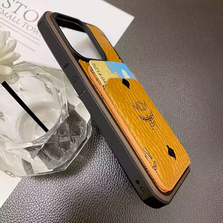 アイフォン15 エムシーエム風 カバー 