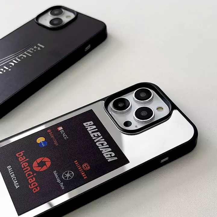 ブランド バレンシアガ風 アイホン15 pro スマホケース 