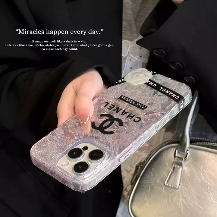 ハイブランド スマホケース iphone17pro シャネル風 