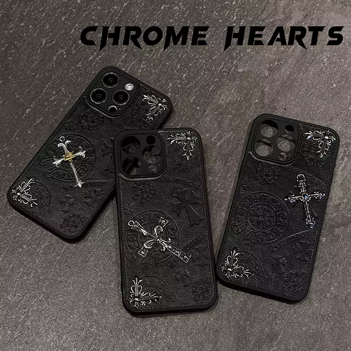 クロームハーツ風 アイフォーン 14 スマホケース 