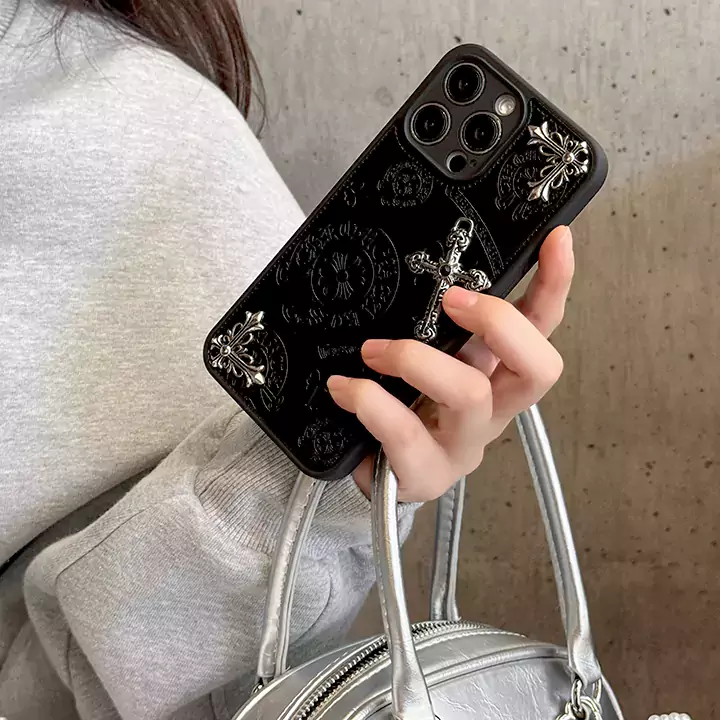 ハイブランド 携帯ケース アイフォン17plus クロームハーツ chrome hearts 