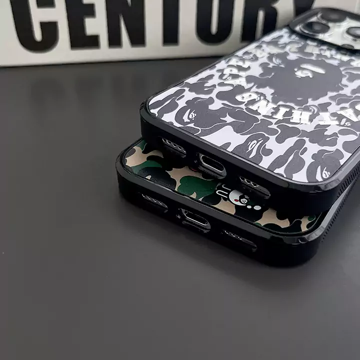 bape風 スマホケース アイホン17plus 