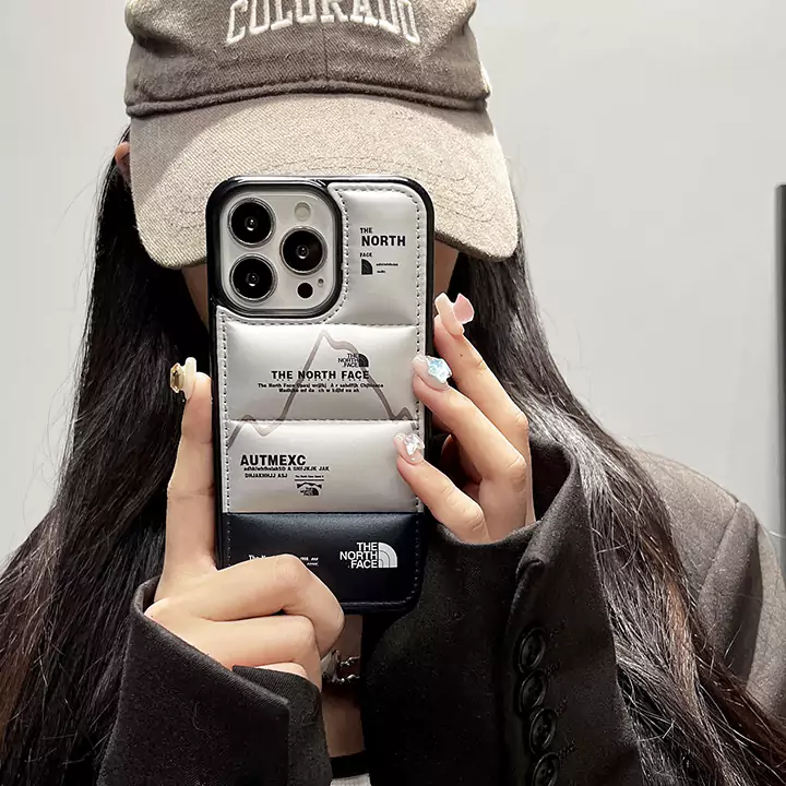 iphone17 ザ・ノース・フェイス風 携帯ケース 