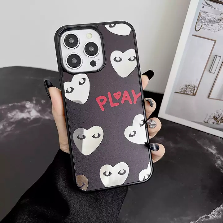 comme des garçons風 ケース アイホン17pro max 