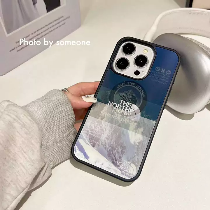 iphone17 ザ・ノース・フェイス風 スマホケース 