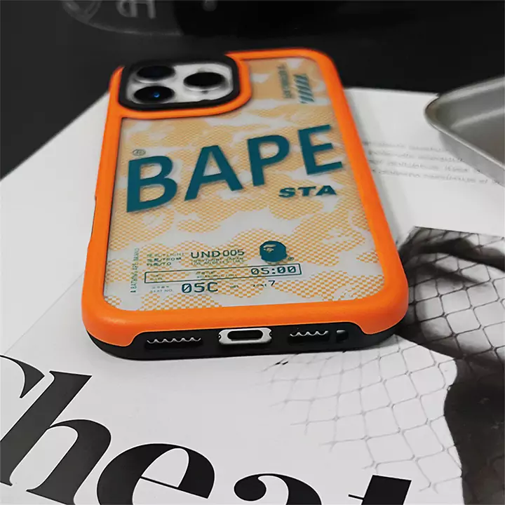 ハイブランド bape ア・ベイシング・エイプ アイフォン17プロ カバー 