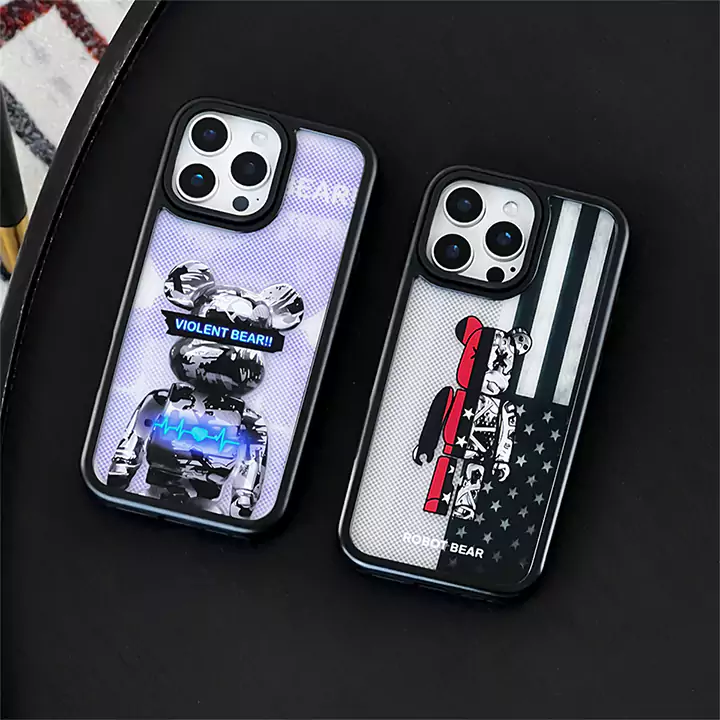 アイフォン17プロ スマホケース bearbrick風 