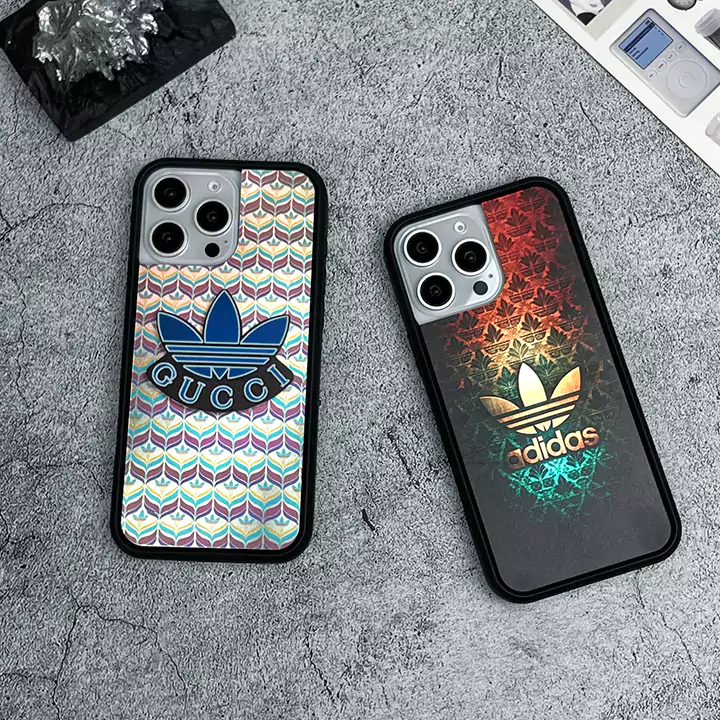 iphone17プロ ケース adidas風 