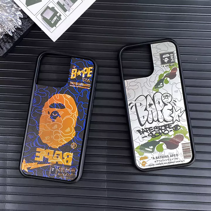 ア・ベイシング・エイプ風 携帯ケース iphone16 proMax 