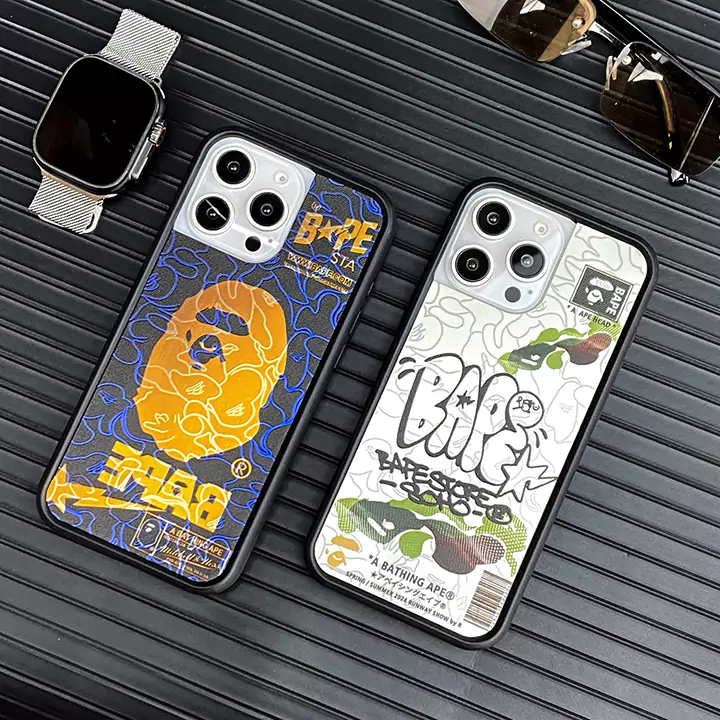 アイフォン17プラス bape ア・ベイシング・エイプ スマホケース 