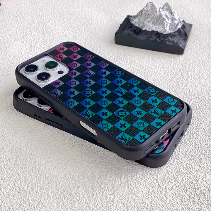 ハイブランド ケース アイフォーン 15 pro max ルイヴィトン風 