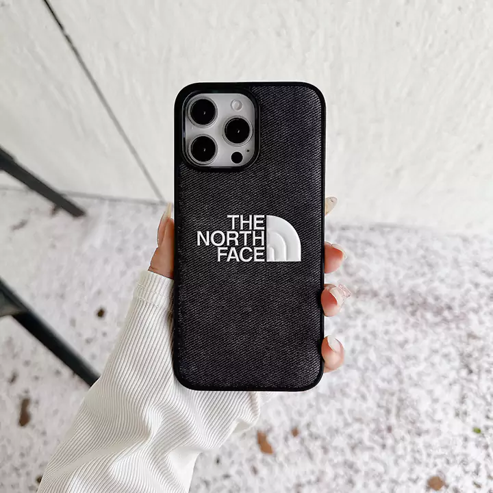 the north face風 iphone 14プロ max 携帯ケース 