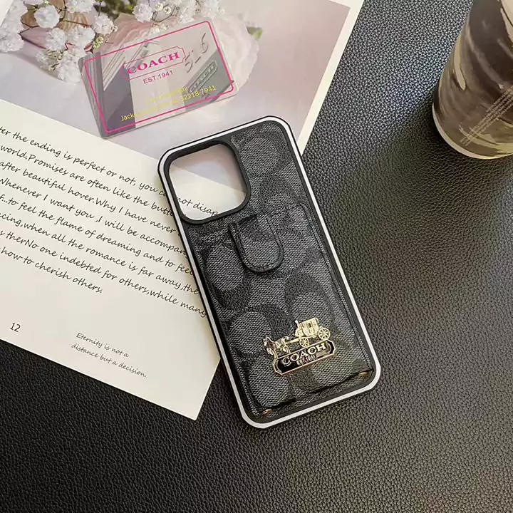 ブランド coach アイホン16 proMax カバー 
