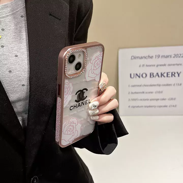 ハイブランド シャネル風 iphone16 ケース 