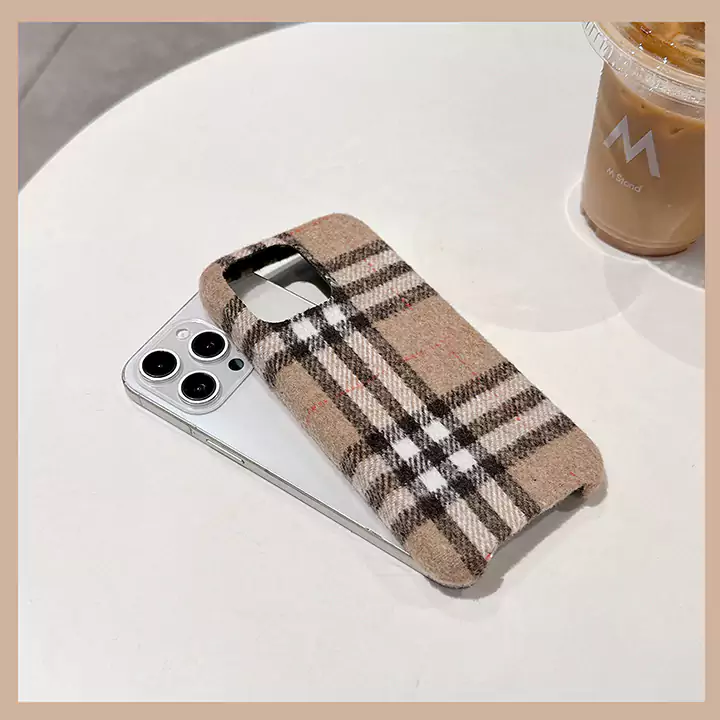 burberry風 iphone17pro ケース 