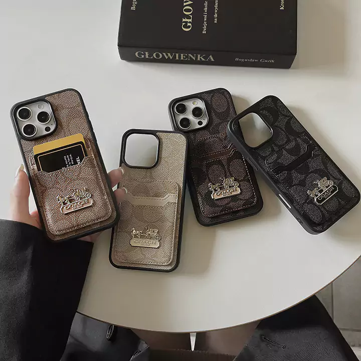 アイフォン17 スマホケース coach風 