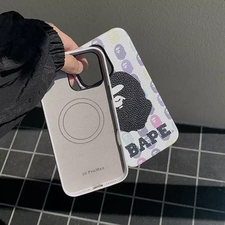 iphone 14pro bape風 携帯ケース 