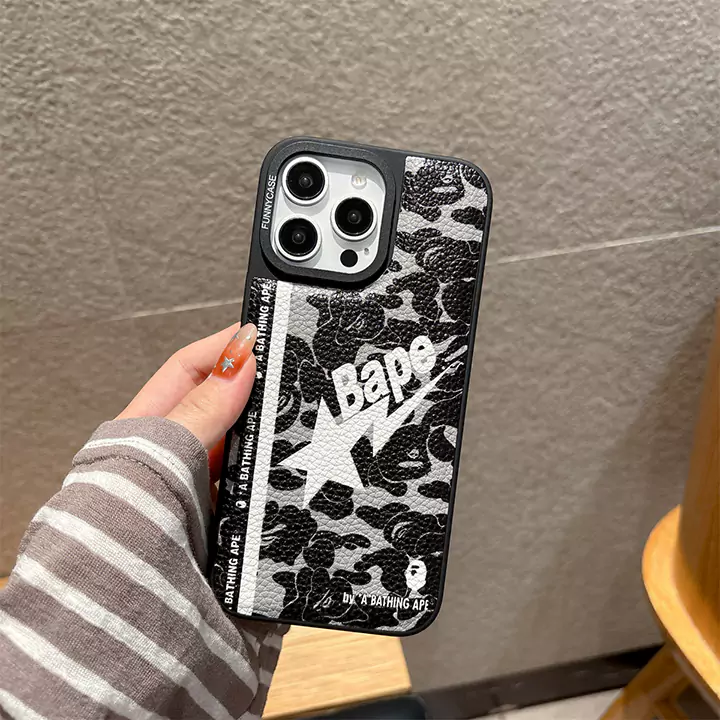 ア・ベイシング・エイプ風 iphone16 Pro スマホケース 