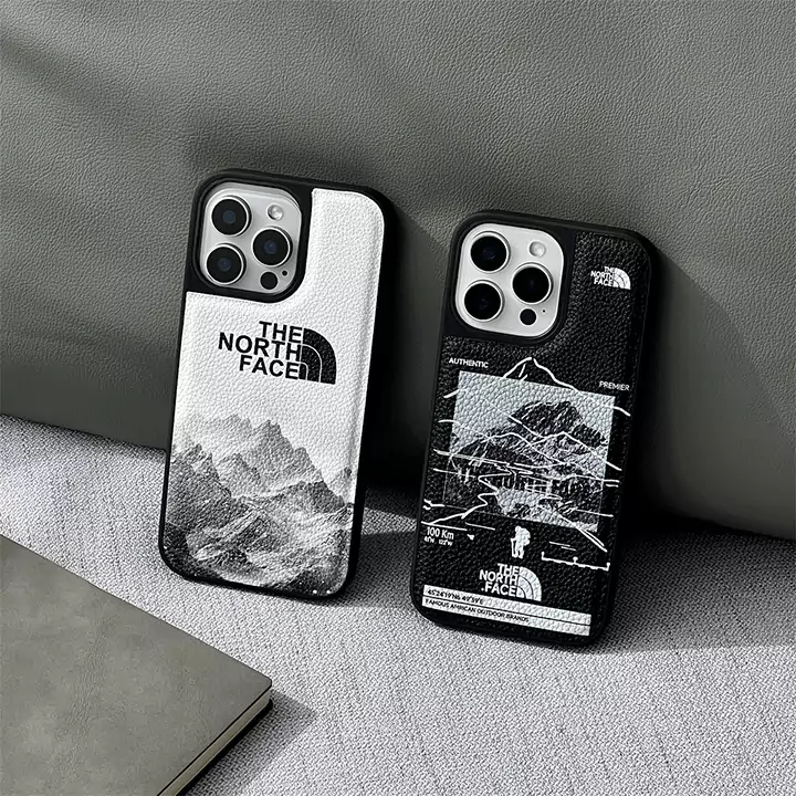 iphone16 proMax スマホケース ザ・ノース・フェイス風 