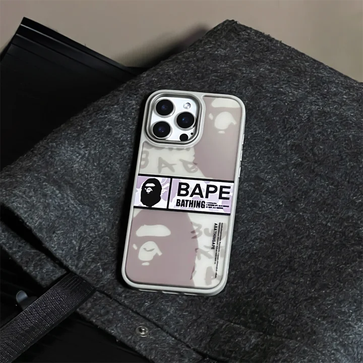 bape風 ケース アイフォーン15 