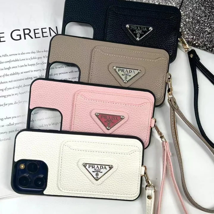 アイフォン 14 prada風 スマホケース 