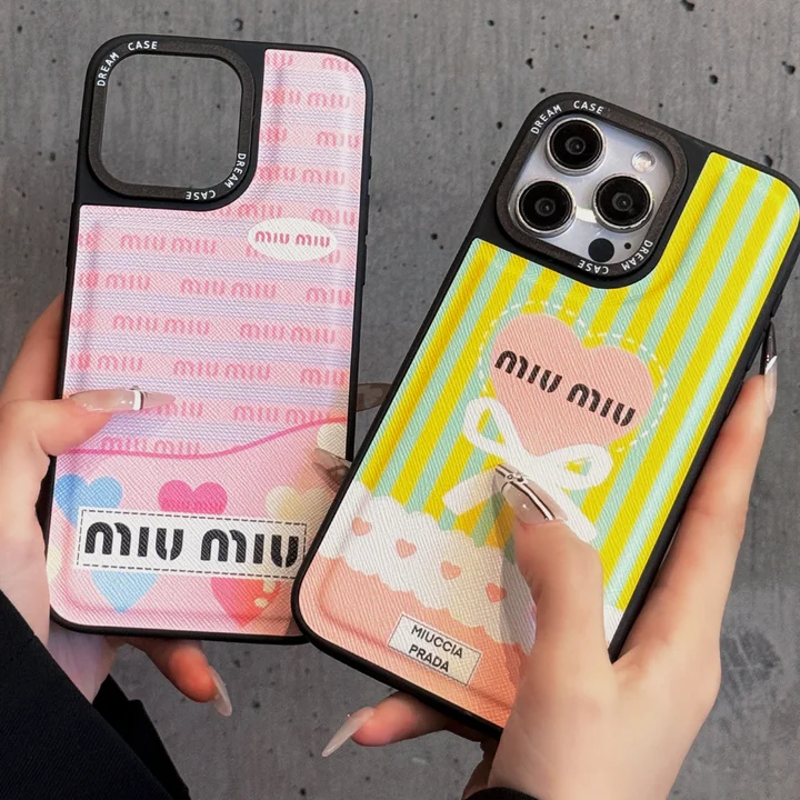 ミュウミュウ miumiu カバー アイフォーン17プロ max 