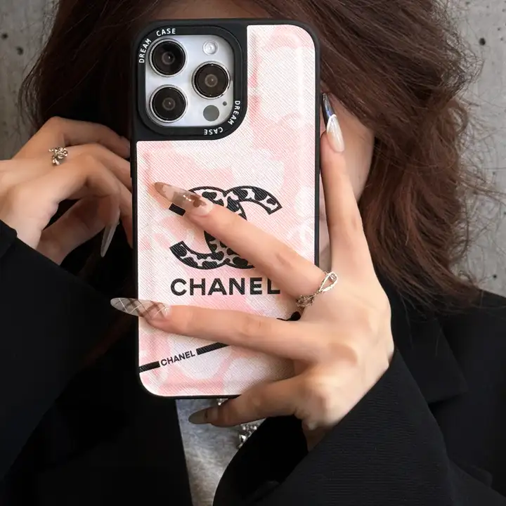 iphone14 シャネル風 携帯ケース 