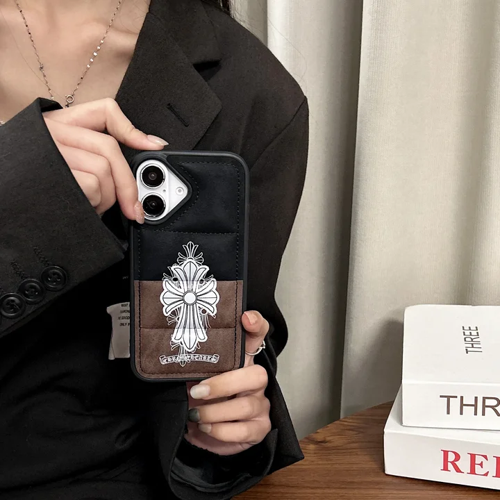 iphone17プロ クロームハーツ風 携帯ケース 