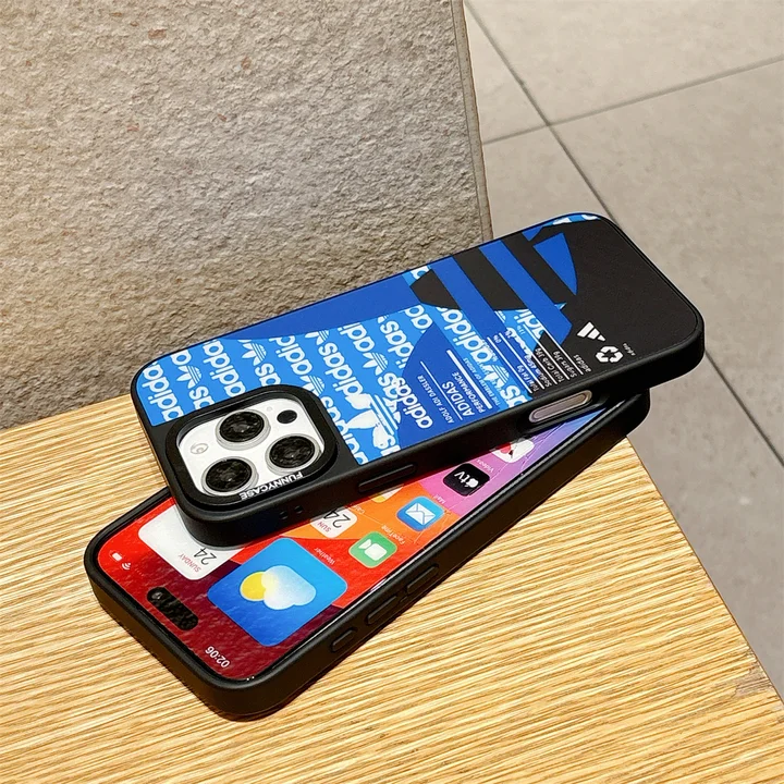 adidas風 携帯ケース アイホン17pro 