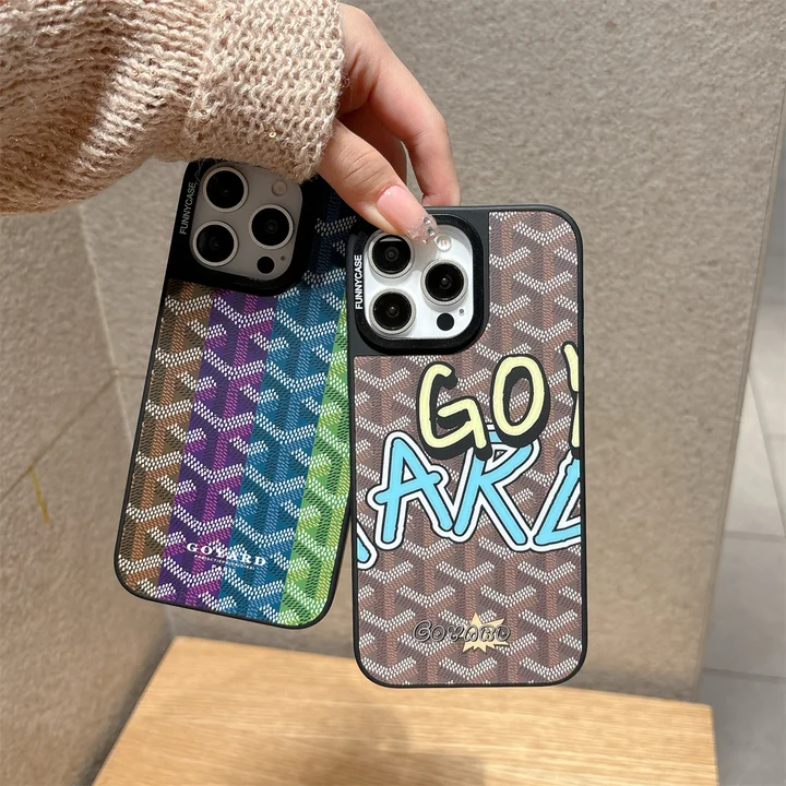 アイフォン 15 pro max ケース goyard風 
