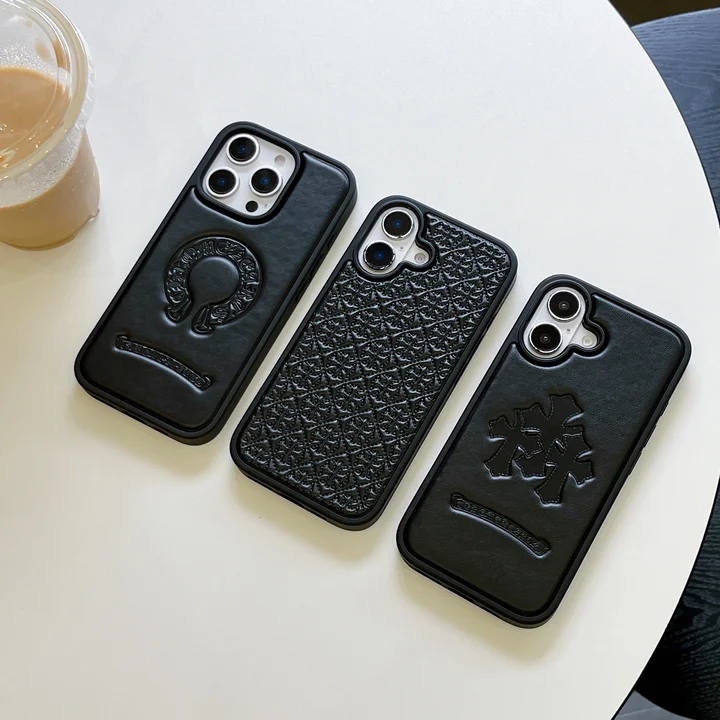 アイホン17pro クロームハーツ風 スマホケース 